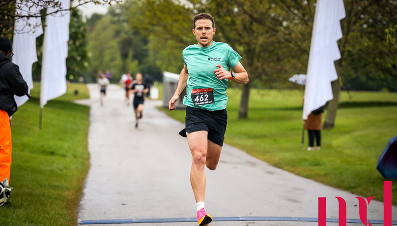 Ben Voller participating in the Russell-Cooke Legal 5k 2024