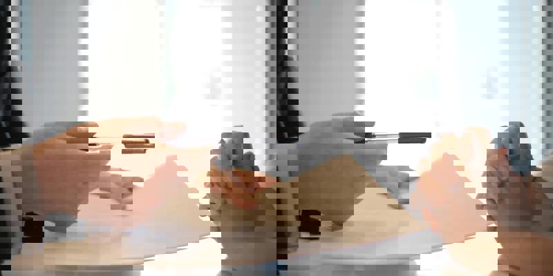 A meeting. Employment law changes—Labour’s plan to Make Work Pay