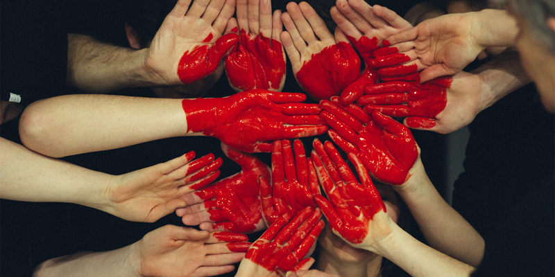 Several people's handed crouded together and painted to create the collective shape of a love heart. A lost cause? What happens if my chosen charity changes its name or ceases to exist?
