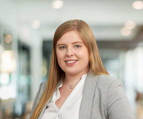 Kaitlin Wilson, Associate in the Russell-Cooke Solicitors, real estate team.