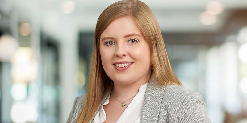 Kaitlin Wilson, Associate in the Russell-Cooke Solicitors, real estate team.