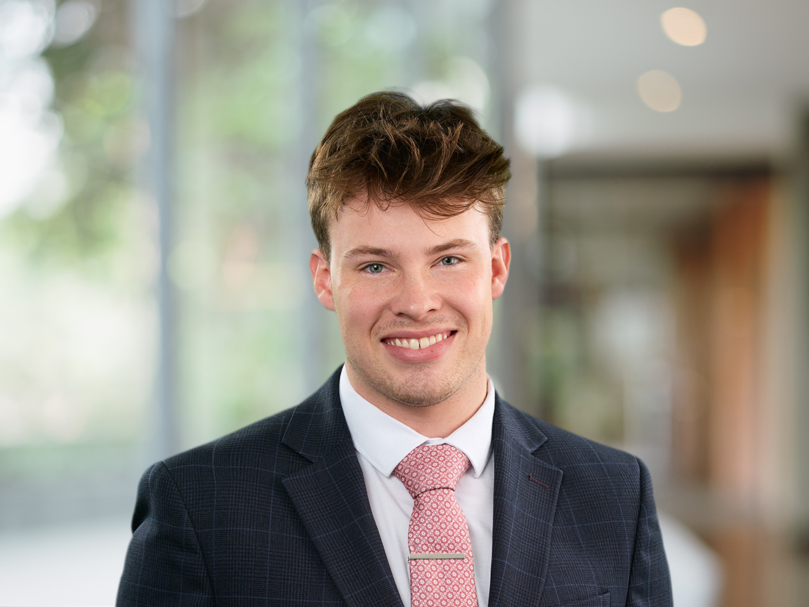 Joe Newton, trainee solicitor at Russell-Cooke