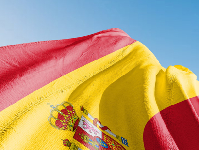 The Spanish Civil Flag 
