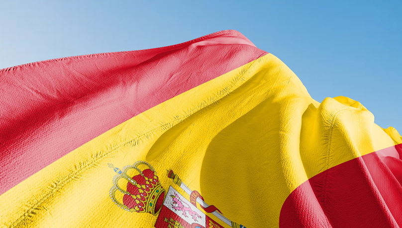 The Spanish Civil Flag 