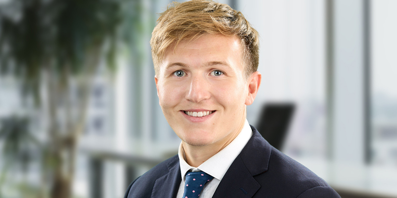 Will Talbot-Davies, Trainee in the Russell-Cooke Solicitors, regulation and compliance team. 