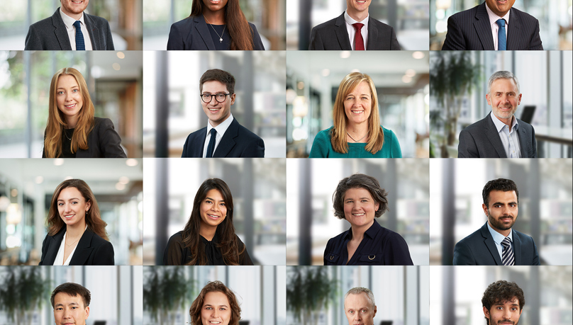 Russell-Cooke staff members displayed in a 4 x 4 grid 